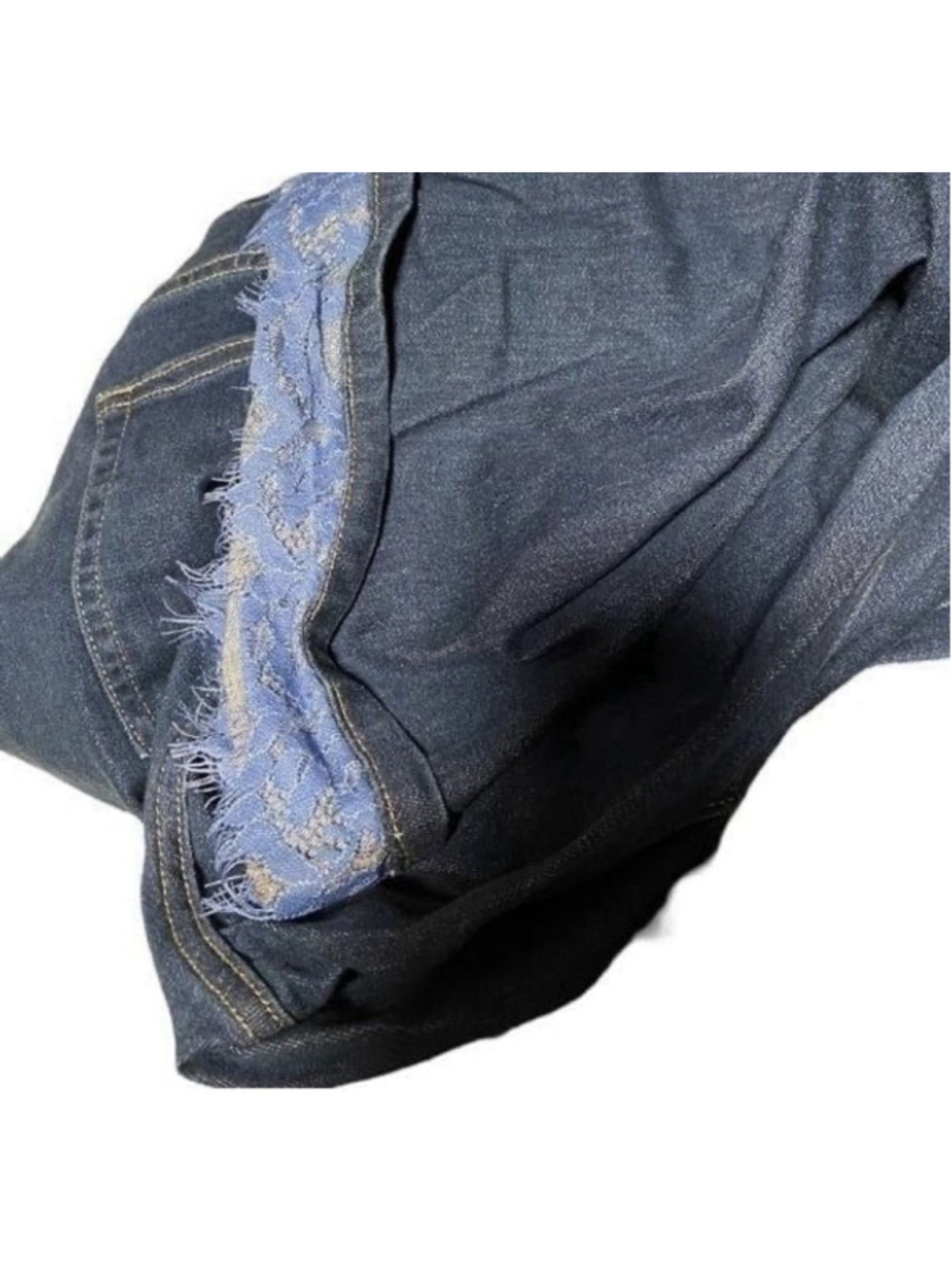 Logo by Lori Goldstein Jeans Plus Size 28W Cropped - Picture 3 of 6